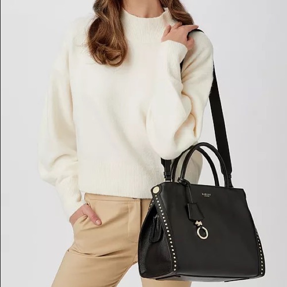 Radley London Croc Large Tote in Navy - Picture 14 of 14